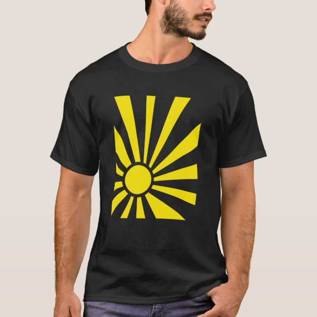 Camiseta Vintage Sunset Sun Rays Summer (Frente)