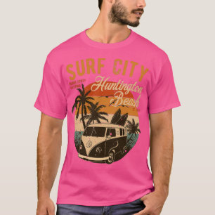 Camiseta Vintage Surf City Huntington Beach Orange County C