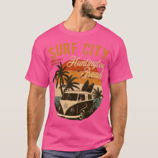 Camiseta Vintage Surf City Huntington Beach Orange County C
