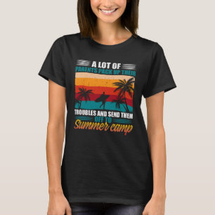 Camiseta Vintage Surfer Retro Surfing Beach Summer Vacation