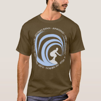 Camiseta Vintage Surfing Amantes Fan Beach Colombia