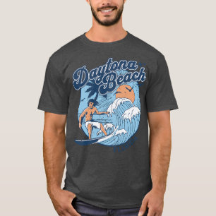Camiseta Vintage Surfing Daytona Beach Retro