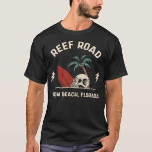 Camiseta Vintage Surfing Reef Road Palm Beach Retro