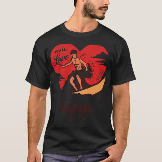 Camiseta Vintage Surfing Youll Love Nazare Portugal Retro S