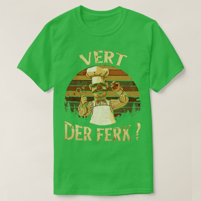 Camiseta VINTAGE Swedish Chef Hoodie (Frente do Design)