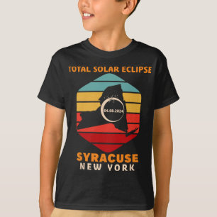 Camiseta Vintage Syracuse New York Total Solar Eclipse 2024