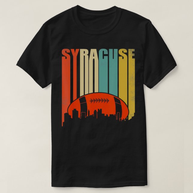 Camiseta Vintage Syracuse Rugby New York (Frente do Design)