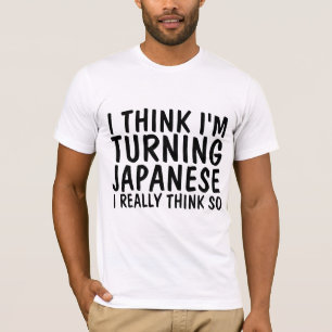 Camiseta Vintage T-shirts, ACHO QUE VOU TORNAR JAPONÊS