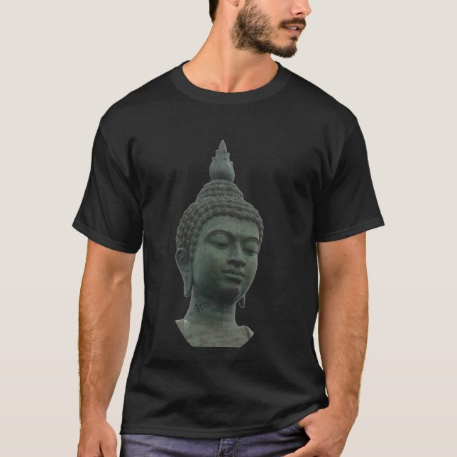 Camiseta Vintage tailandês de Buddha (Frente)