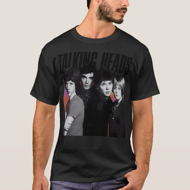 Camiseta Vintage Talking Head (Frente)