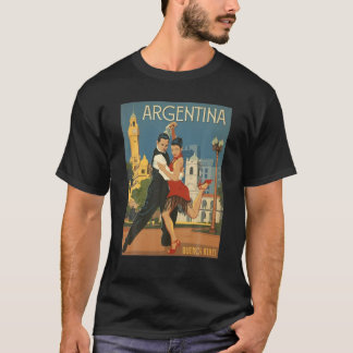 Camiseta Vintage Tango Argentina Funny Tango Lovers