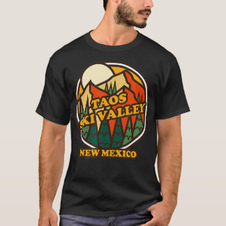 Camiseta Vintage Taos Ski Valley Novo México Montanha Camin