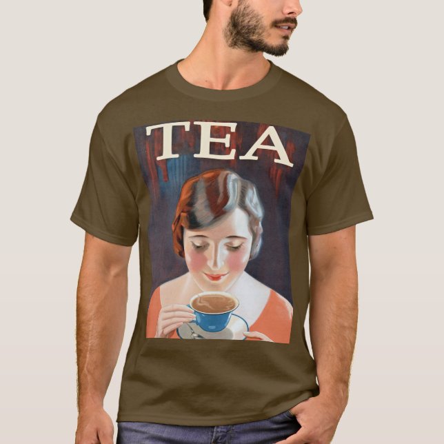 Camiseta Vintage Tea Advertisement - Melhora (Frente)
