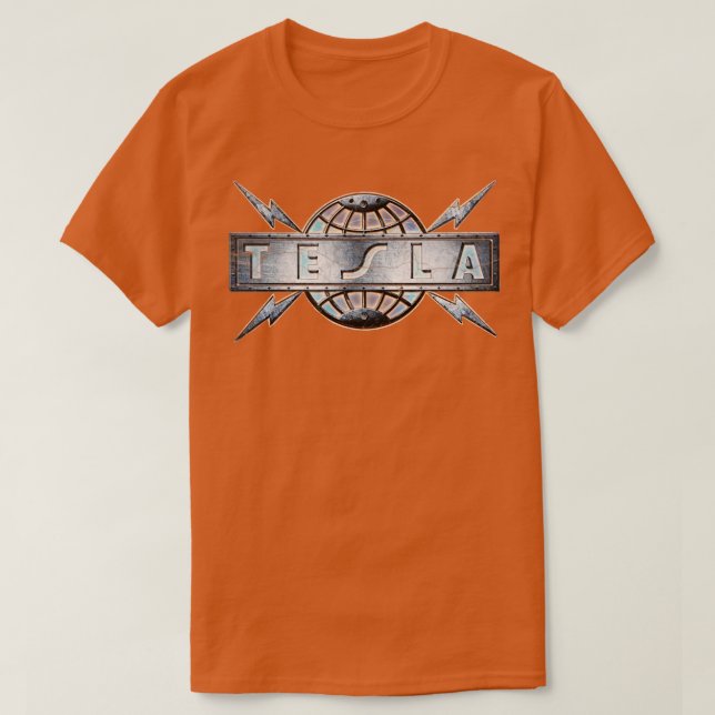 Camiseta Vintage Tesla (Frente do Design)