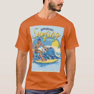 Camiseta Vintage texturizou verão