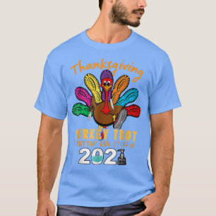 Camiseta Vintage Thanksgiving Turkey Trot Struttin' Our Stu