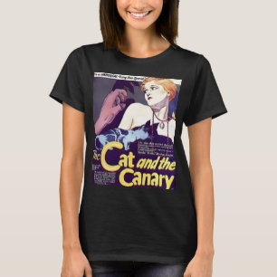 Camiseta Vintage "The Cat and the Canary" Horror Movie T-Sh