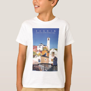 Camiseta Vintage Ticino Tessin Suiça Canton
