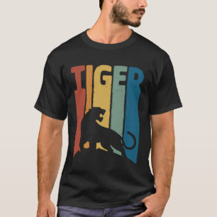 Camiseta Vintage Tiger Animal Para Homens Mulheres Chinesas