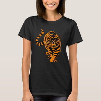 Camiseta Vintage Tiger Face Tiger Head Wild Cat