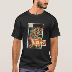 Camiseta Vintage Tiger Hirokage Japonês Tattoo Lofi Vaporw