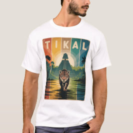 Camiseta Vintage Tikal Guatemala Jaguar