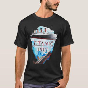 Camiseta Vintage Titanic Voyage RMS Titanic 1912