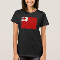 Vintage Tonga Flag Tongan Independência Dia