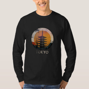 Camiseta Vintage Tóquio Japão Pagode