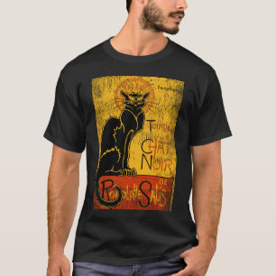 Camiseta Vintage Tournee du Chat Noir Black Cat