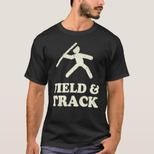 Camiseta Vintage Track & Field Thwing Coach Javelin Shot