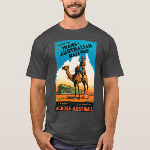 Camiseta Vintage Transaustraliana na Austrália