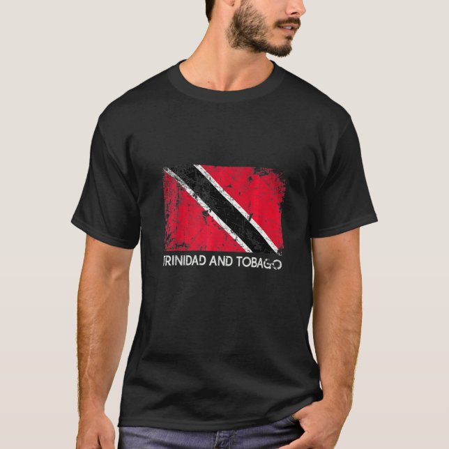 Camiseta Vintage Trinidad e Tobago (Frente)