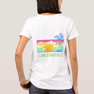 Camiseta Vintage Tropical Cabo San Lucas