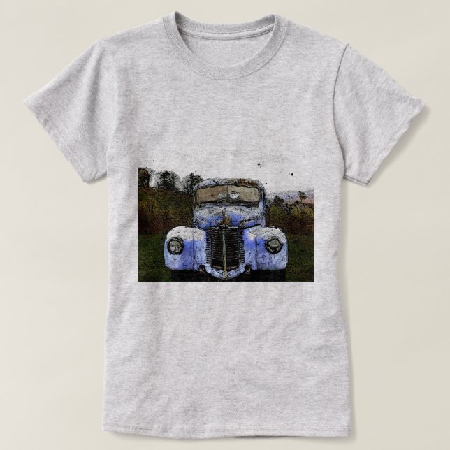Camiseta Vintage Truck (Frente do Design)