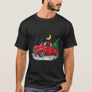 Camiseta Vintage Truck Árvore de Natal Triceiro Clássico