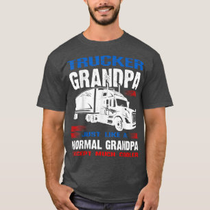 Camiseta Vintage Truck Driver Mechanic Trucker Tee