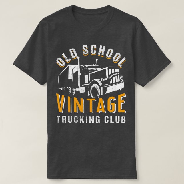 Camiseta Vintage Trucking Club 1 (Frente do Design)