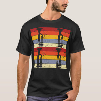 Camiseta Vintage Trumpet Design