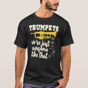 Camiseta Vintage Trumpets Somos apenas um incrível ritmo mu
