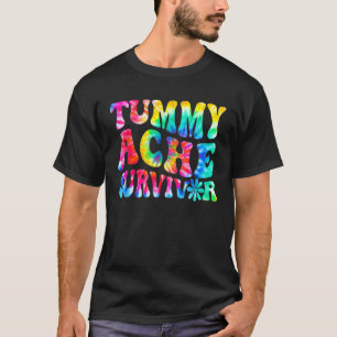 Camiseta Vintage Tummy Ache Survivor Stomachache