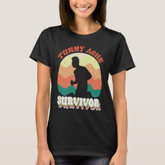 Camiseta Vintage Tummy Ache Survivor Stomachache IBS
