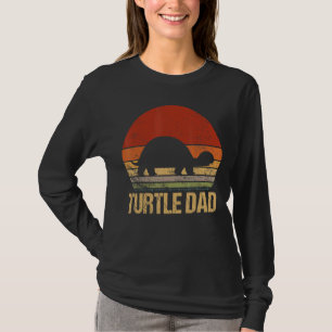Camiseta Vintage Turtle Pai Correspondente aos Pais de Anim