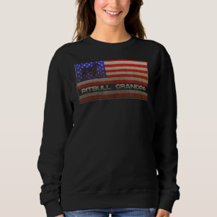 Camiseta Vintage U.A. Flag Orud Pitbull Avô Si