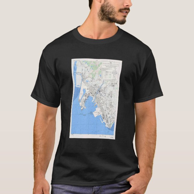 Camiseta Vintage Ube Japan Map 1945 (Frente)