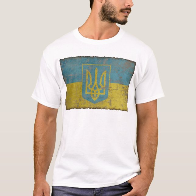 Camiseta Vintage Ucrânia (Frente)