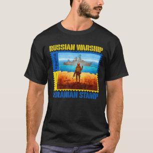 Camiseta Vintage Ucrânia Cartaz Carimbo Orgulho de Bandeira