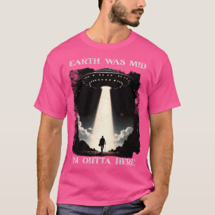 Camiseta Vintage Ufo Abdução