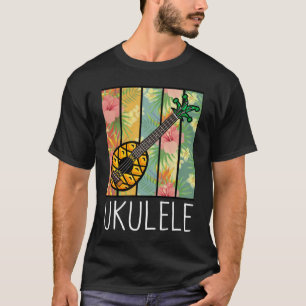 Camiseta Vintage Ukuleles Hawaiian Uke Music