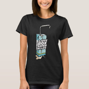 Camiseta Vintage Uma Caixa De Sumo Salvou Minha Vida Com De